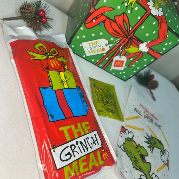 McDonald's Adult Happy Meal
Grinch Socks ~ in original sealed mystery bag. - Picture 5 of 10